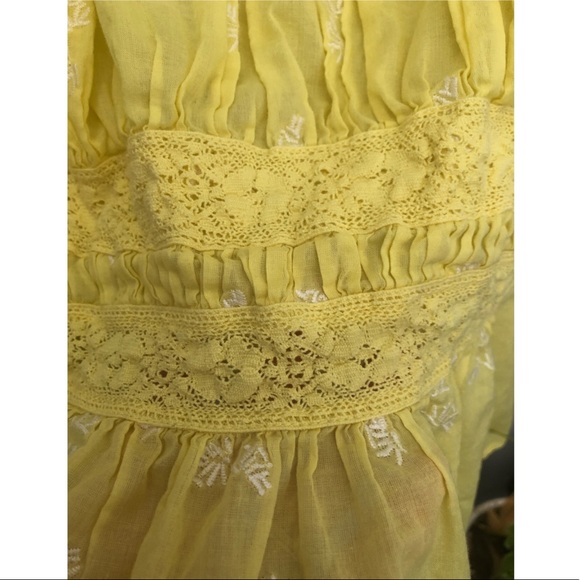 Free People Ruffle Yellow Tank - Picture 5 of 5